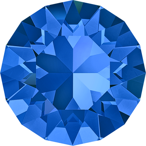 *Pack of 6 - 1088 - SS39 (8.16 – 8.41mm) - Sapphire F (206) - Xirius Chaton Round Stone