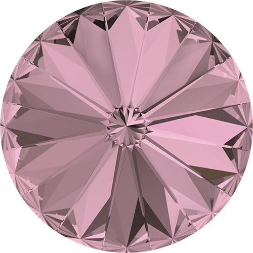 Pack of 4 - 1122 - 12mm - Crystal Antique Pink F (001 ANTP) - Rivoli Round Stone 
