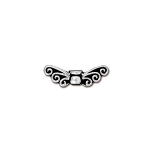 Pack of 2 - Fairy Wings - Antique Silver