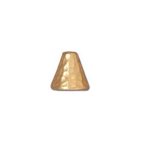 Pack of 2 - Hammertone Cone - Bright Gold