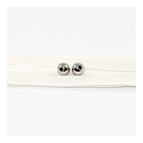 Pack of 50 - 3mm Metal Ball - Antique Silver 
