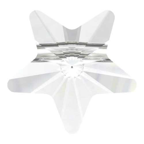 Pack of 2 - 5714 - 12mm - Crystal (001) - Star Crystal Bead 