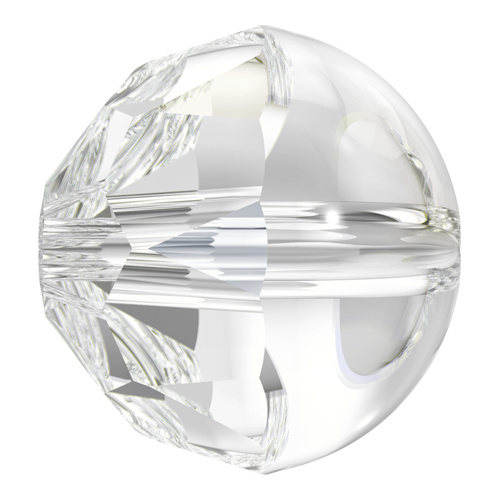 Pack of 10 - 5026 - 8mm - Crystal (001) - Cabochette Crystal Bead