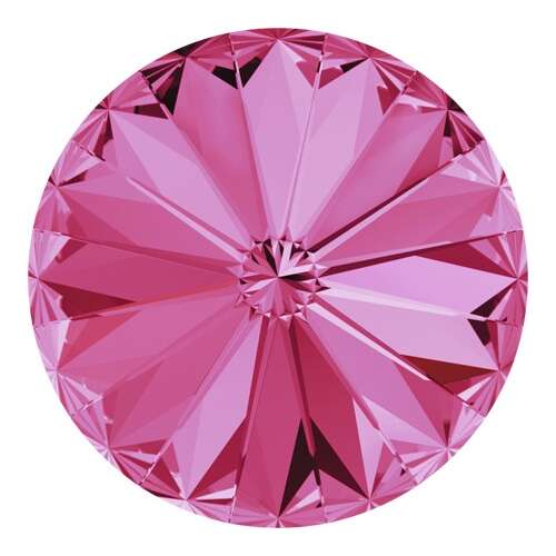 Pack of 3 - 1122 - 14mm - Rose F (209) - Rivoli Round Stone