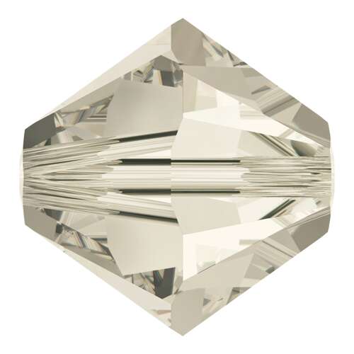 Pack of 31 - 5328 - 6mm - Crystal Silver Shade (001 SSHA) - Bicone Xilion Crystal Bead
