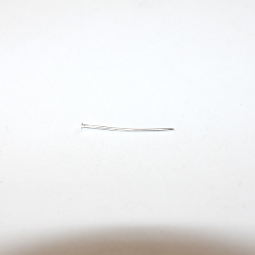 Pack of 678 - 25mm x 0.7mm Head Pins - Silver
