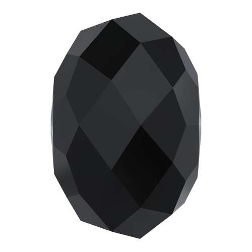 Pack of 10 - 5040 - 8mm - Jet (280) - Briolette Crystal Bead