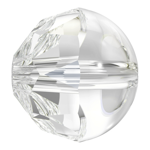 Pack of 6 - 5026 - 8mm - Crystal (001) - Cabochette Crystal Bead
