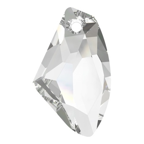 Pack of 2 - 6656 - 19mm - Crystal (001) - Galactic Vertical Crystal Pendant