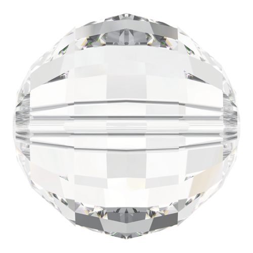 Pack of 3 - 5005 - 12mm - Crystal (001) - Chessboard Crystal Bead