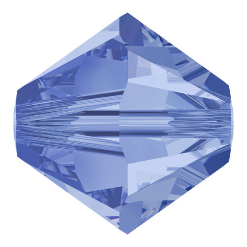 Pack of 99 - 5328 - 3mm - Light Sapphire (211) - Bicone Xilion Crystal Bead
