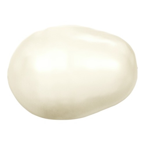 Pack of 10 5821 - 11mm x 8mm - Crystal Creamrose Pearl (001 621) - Pear Crystal Pearl