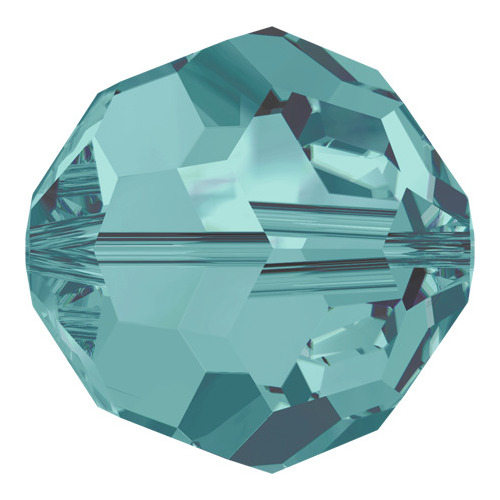 Pack of 30 - 5000 - 4mm - Blue Zircon (229) - Round Crystal Bead