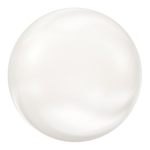 Pack of 10 - 5860 - 10mm - Crystal White Pearl (001 650) - Coin Crystal Pearl