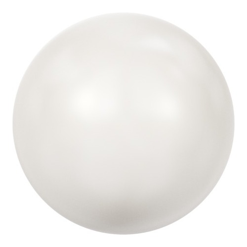 Strand (100) - 5810 - 6mm - Crystal White Pearl (001 650) - Round Crystal Pearls