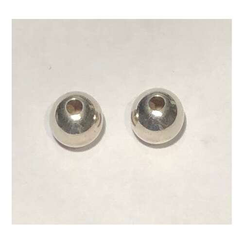 Pack of 2 - Sterling Silver 8mm ball