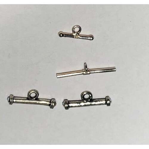 Pack of 4 - Sterling Silver Toggle Bars - 1 only