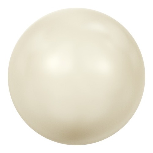 Pack of 10- 1 only - 5811 - 14mm - Crystal Cream Pearl (001 620) -Swarovski Round (Large Hole) Crystal Pearls
