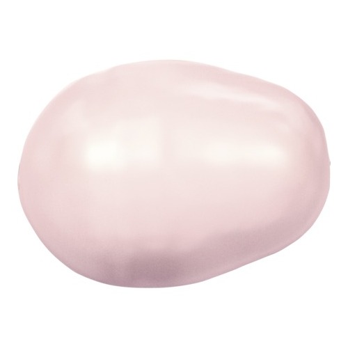 Pack of 10 - 5821 - 11mm x 8mm - Swarovski Crystal Rosaline Pearl (001 294) - Pear Crystal Pearl