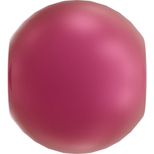 Strand of 100 - 5810 - 6mm - Crystal Mulberry Pink Pearl (001 2018) - Round Crystal Pearls