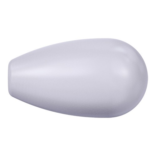 Pack of 10 - 5816 - 11.5mm x 6mm - Crystal Grey Pearl (001 731) - Tear Drop Half Drilled Crystal Pearl