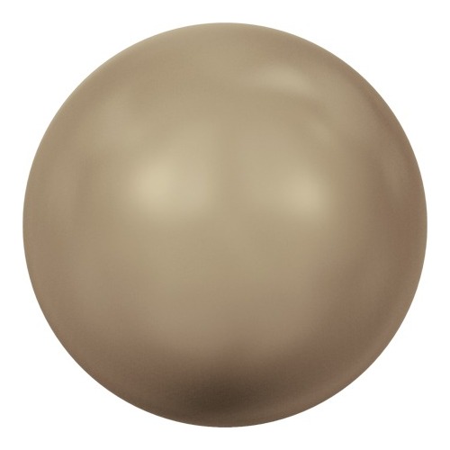 Strand (100) -  5810 - 6mm - Crystal Bronze Pearl (001 295) - Round Crystal Pearls