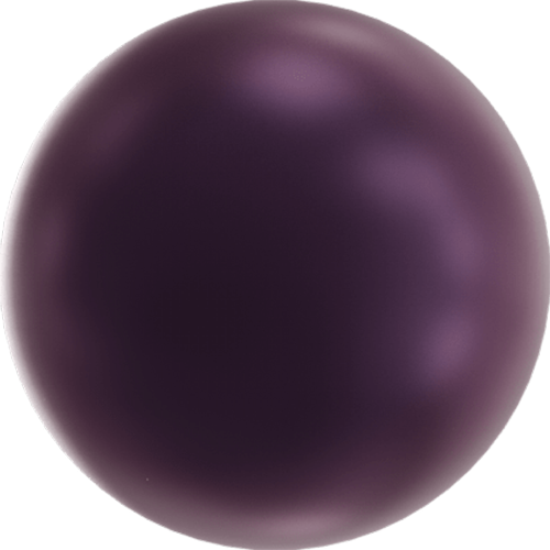 Strand (100) - 5810 - Strand (100) - 5810 - 6mm - Crystal Elderberry Pearl (001 2019) - Round Crystal Pearls
