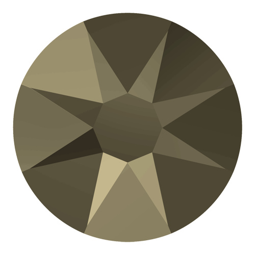 *Pack of 17 - 2088 - SS20 (4.60 - 4.80mm) - Crystal Metallic Light Gold F (001 MLGLD) - Xirius Rose Non Hot Fix Flat Back Crystal