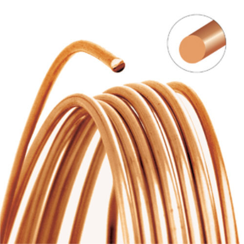 Tarnish Resistant Soft Temper Bare Copper 18 Gauge Round Wire