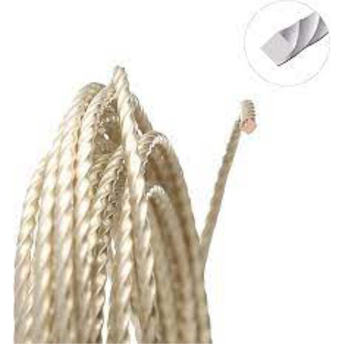 Tarnish Resistant Soft Temper Silver 18 Gauge Twisted Wire