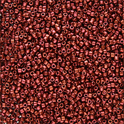 Matubo 10/0 Cylinder Bead - CYL1000030-01750 - Crystal Bronze Fire Red