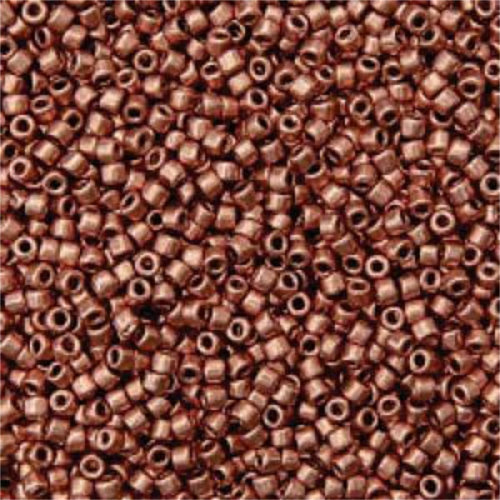 Matubo 10/0 Cylinder Bead - CYL1000030-01770 - Crystal Vintage Copper