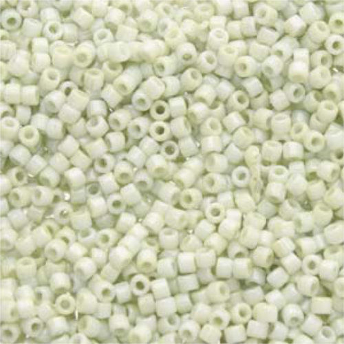 Matubo 10/0 Cylinder Bead - CYL1003000-14457 - Chalk Light Green Luster