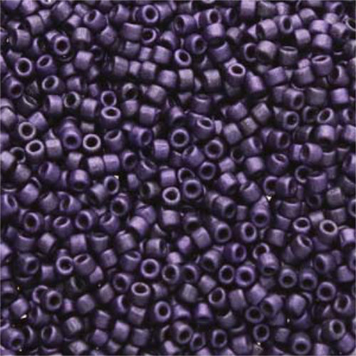 Matubo 10/0 Cylinder Bead - CYL1023980-79021 - Metallic Suede Purple