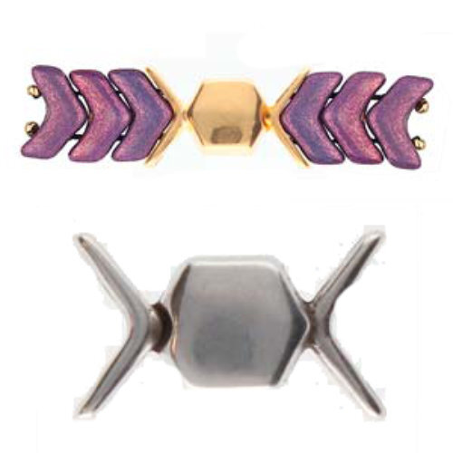 Vorino II - Chevron Duo Magnetic Clasp - CYM-CHV-013092