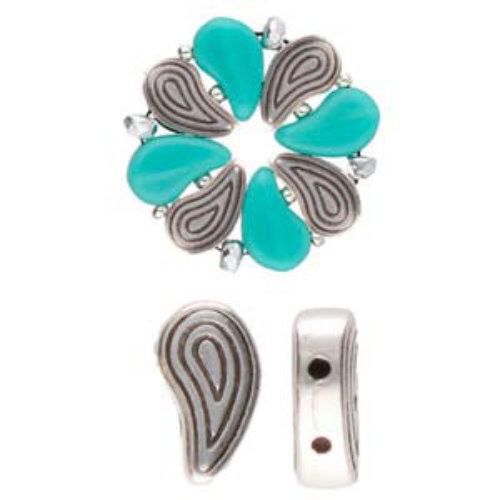 Merihas - Paisley Duo Bead Substitute - CYM-PD-013094