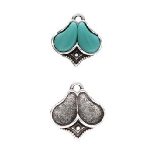 Kanala - Paisley Duo Pendant Setting - CYM-PD-013978