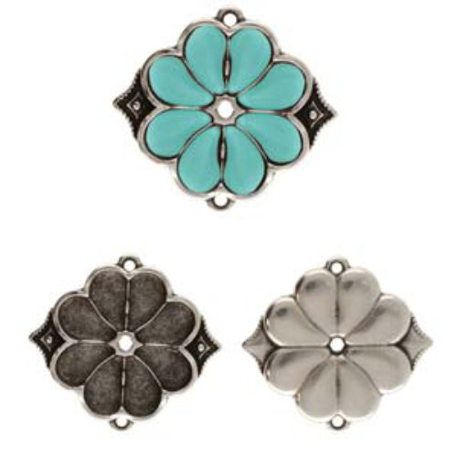 Apokrousi - Paisley Duo Connector - CYM-PD-013997