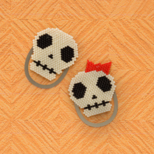 Charm - Halloween Skulls