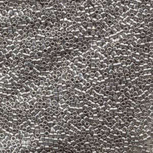 Miyuki 11/0 Delica Bead - DB038 - Palladium Plated