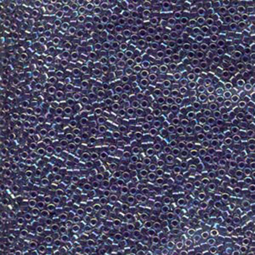 Miyuki 11/0 Delica Bead - DB059 - Lined Light Violet AB