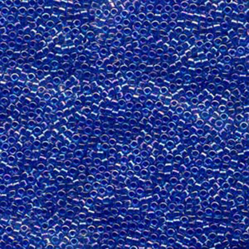 Miyuki 11/0 Delica Bead - DB063 - Lined Blue Violet AB