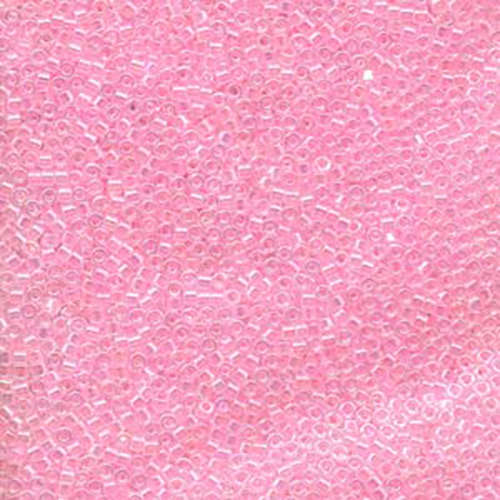 Miyuki 11/0 Delica Bead - DB071 - Lined Pink AB
