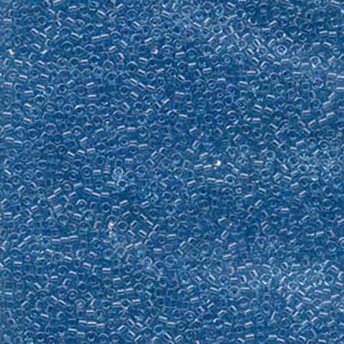 Miyuki 11/0 Delica Bead - DB113 - Transparent Blue Luster