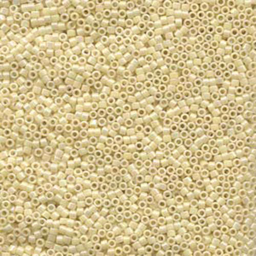 Miyuki 11/0 Delica Bead - DB157 - Opaque Cream AB