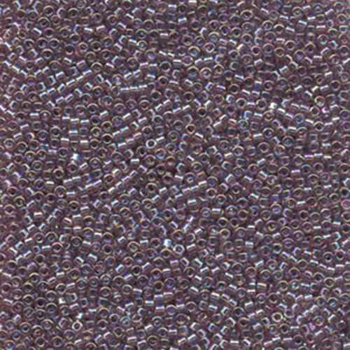 Miyuki 11/0 Delica Bead - DB173 - Transparent Lilac AB