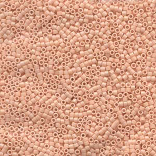 Miyuki 11/0 Delica Bead - DB206-1 - Opaque Salmon - Lead Free