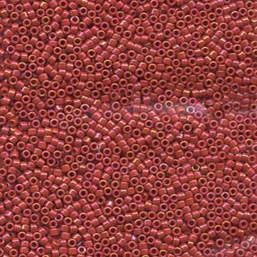 Miyuki 11/0 Delica Bead - DB214 - Opaque Red Luster