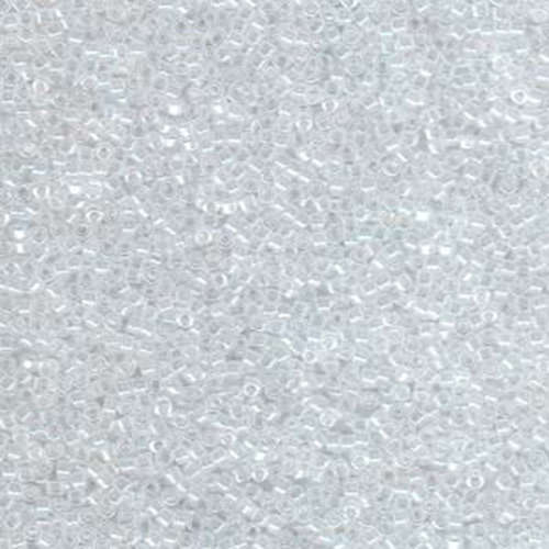 Miyuki 11/0 Delica Bead - DB231 - Crystal Lined White Luster