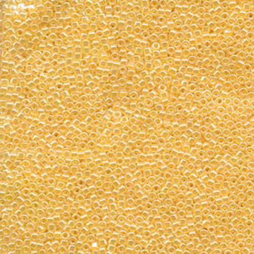 Miyuki 11/0 Delica Bead - DB233 - Crystal Lined Yellow Luster